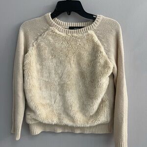 Cream Fuzzy Sweater